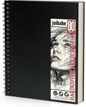 9" x 11" Sketch Book1 Pack 80-Sheets (68lb/100gsm)Double-Sided Hardbound Sketchbook, Spiral Bound,Acid Free Paper Painting Drawing Writing Sketching Pad for Kids Adult Teens Girls Boys 9" x 11" Sketch Book1 Pack 80-Sheets (68lb/100gsm)Double-Sided Hardbound Sketchbook, Spiral Bound,Acid Free Paper Painting Drawing Writing Sketching Pad for Kids Adult Teens Girls Boys