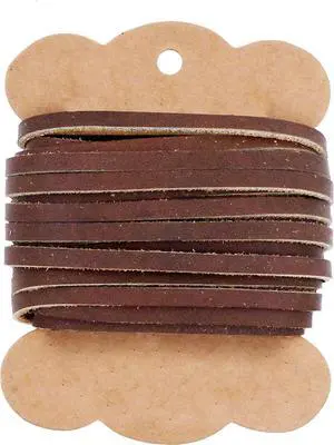 3mm Espresso Brown Jewelry Making Flat Genuine Leather Cord | 7.5 YDs, Durable, Real Leather Strip String, Easy to Cut, for Bracelets, Braiding, Beading, Crafting, Boot Lace, Handbags 3mm Espresso Brown Jewelry Making Flat Genuine Leather Cord | 7.5 YDs, Durable, Real Leather Strip String, Easy to Cut, for Bracelets, Braiding, Beading, Crafting, Boot Lace, Handbags
