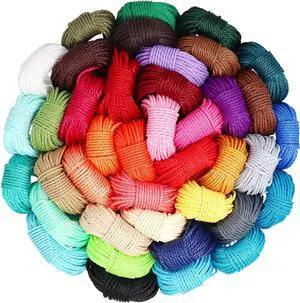 40 Colors 1mm Waxed Polyester Cord 437 Yard Waxed Bracelet Cord | 1mm Wax String Cord Waxed Thread for DIY Bracelets Necklace Jewelry Making Friendship Bracelet 40 Colors 1mm Waxed Polyester Cord 437 Yard Waxed Bracelet Cord | 1mm Wax String Cord Waxed Thread for DIY Bracelets Necklace Jewelry Making Friendship Bracelet