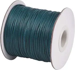 85 Yards 1mm Round Waxed Jewelry Beading String Korean Polyester Waxed Cord Threads Teal Knotting Braiding Crafting Cord Ropes Wire for DIY Bracelet Macrame Necklace Jewelry Making 85 Yards 1mm Round Waxed Jewelry Beading String Korean Polyester Waxed Cord Threads Teal Knotting Braiding Crafting Cord Ropes Wire for DIY Bracelet Macrame Necklace Jewelry Making