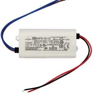 APV-12-12 Mean Well 12W 12V 1A Switching Power Supply APV-12-12 Mean Well 12W 12V 1A Switching Power Supply