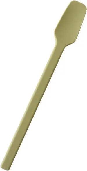 Carrotez Small Silicone Spatula Spoon, 7.3", 1 pc - Olive Green Carrotez Small Silicone Spatula Spoon, 7.3", 1 pc - Olive Green