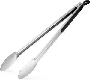 Grill Tongs, 17 Inch Extra Long Stainless Steel BBQ Tongs (17", 1PC) Grill Tongs, 17 Inch Extra Long Stainless Steel BBQ Tongs (17", 1PC)