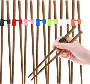 EAEDMY 7 Pairs Training Kid Adult Chopsticks and Trainers for Beginners, Japanese Wooden Beginners Training Chopsticks Helpers Set, Reusable, Dishwasher Safe, L8.86Inch (3.Rosewood) EAEDMY 7 Pairs Training Kid Adult Chopsticks and Trainers for Beginners, Japanese Wooden Beginners Training Chopsticks Helpers Set, Reusable, Dishwasher Safe, L8.86Inch (3.Rosewood)