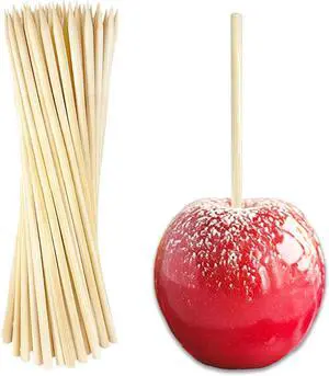Candy Apple Sticks (50 Pack), 8 Inch Caramel Apple Sticks Skewers 5 mm Natural Bamboo Candy Making Skewer for Carmel BBQ Cotton Candy Wood Semi Pointed Lollipop Sticks Barbecue Corn Dog Cake Pops Candy Apple Sticks (50 Pack), 8 Inch Caramel Apple Sticks Skewers 5 mm Natural Bamboo Candy Making Skewer for Carmel BBQ Cotton Candy Wood Semi Pointed Lollipop Sticks Barbecue Corn Dog Cake Pops
