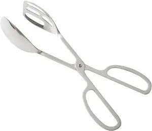 Food Tongs, Heavy Duty Stainless Steel Kitchen Tongs Salad Tongs 10 inch Heat Resistant Small Serving Tongs for Cooking, Grill, Pastry, Sandwich, Ice, Food Bread Dessert (Silver) Food Tongs, Heavy Duty Stainless Steel Kitchen Tongs Salad Tongs 10 inch Heat Resistant Small Serving Tongs for Cooking, Grill, Pastry, Sandwich, Ice, Food Bread Dessert (Silver)