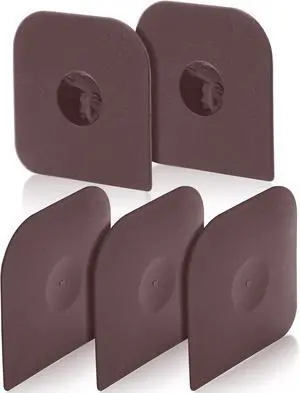 Herda Pan Scraper Dish Scraper Tool Set, 5 Pack Plastic Pot Food Scraper Herda Pan Scraper Dish Scraper Tool Set, 5 Pack Plastic Pot Food Scraper