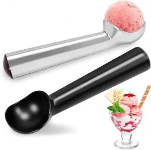 HANSGO Ice Cream Scoop, Nonstick Anti-Freeze Ice Cream Scooper, 7 Inch HANSGO Ice Cream Scoop, Nonstick Anti-Freeze Ice Cream Scooper, 7 Inch