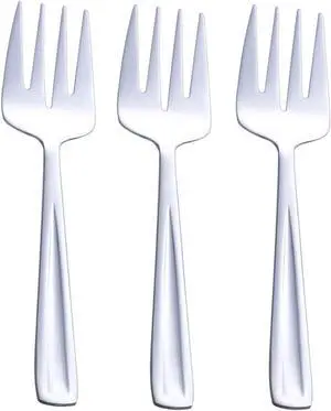 GoGeiLi Stainless Steel Large Serving Fork Set, 9.5-inch Big Serving Fork for Party, Banquet, Buffet, Dishwasher Safe, Set of 3 GoGeiLi Stainless Steel Large Serving Fork Set, 9.5-inch Big Serving Fork for Party, Banquet, Buffet, Dishwasher Safe, Set of 3