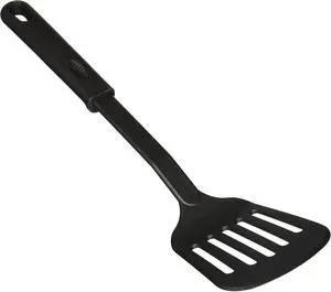 Winco Nylon Slotted Spatula, Black Medium, 12-3/4" Winco Nylon Slotted Spatula, Black Medium, 12-3/4"