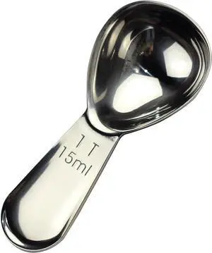 Coffee Scoop 15ml Stainless Steel Measuring Spoon Short Handle for Ground Coffee Coffee Scoop 15ml Stainless Steel Measuring Spoon Short Handle for Ground Coffee