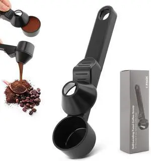 Coffee Scoop & Funnel for Reusable K Cups- Mess-Free Measuring Spoon 2 TBSP Coffee Scoop & Funnel for Reusable K Cups- Mess-Free Measuring Spoon 2 TBSP