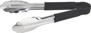 Winco 9" Black Plastic Serving Tongs Winco 9" Black Plastic Serving Tongs