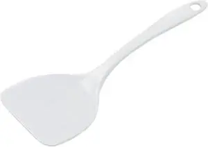 Chef Craft Basic Melamine Jumbo Turner/Spatula, 11.75 inch, White Chef Craft Basic Melamine Jumbo Turner/Spatula, 11.75 inch, White