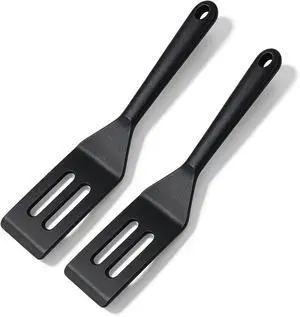Mini Silicone Spatula Set 2 Pack, Small Heat Resistant for Nonstick Mini Silicone Spatula Set 2 Pack, Small Heat Resistant for Nonstick