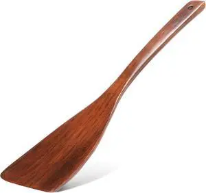 Wooden Spatula for Cooking, Long Handle Wood Spatulas for Non Stick Frying Pan, Right Hand Wood Turner for Cooking Kitchen Cookware Wooden Spatula for Cooking, Long Handle Wood Spatulas for Non Stick Frying Pan, Right Hand Wood Turner for Cooking Kitchen Cookware