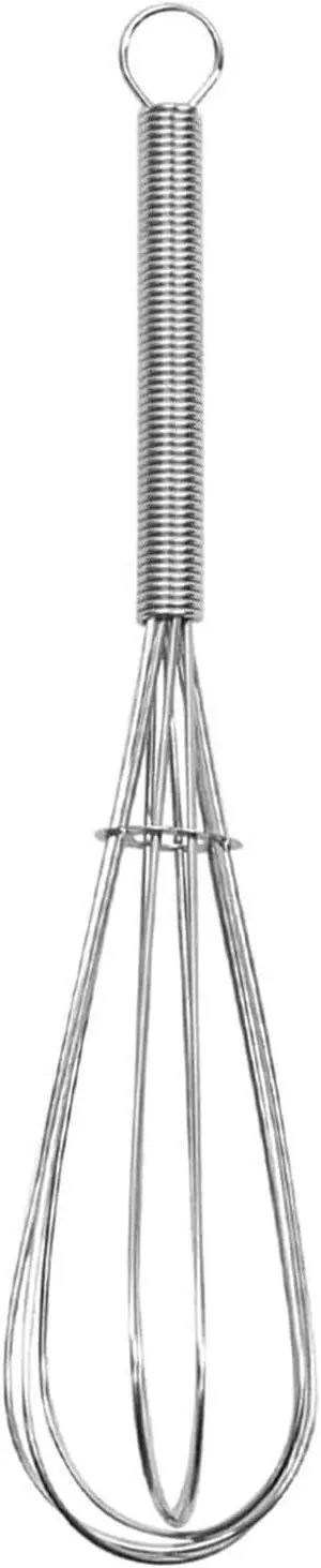 Digead Mini Wire Whisk, 8 Inch Small Whisk for Cooking - Ergonomic Spiral Handle, 304 Stainless Steel - Ideal for Whisking, Beating, Blending & Mixing Sauces - Silver Digead Mini Wire Whisk, 8 Inch Small Whisk for Cooking - Ergonomic Spiral Handle, 304 Stainless Steel - Ideal for Whisking, Beating, Blending & Mixing Sauces - Silver