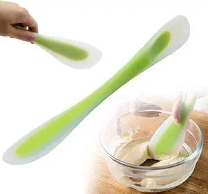 Silicone Spatulas Scraper Spoon 2-in-1Heat Resistant Kitchen Gadget for Cooking Baking Spreading Mixing Supplie Cake Tool Ideal Gift Good Grip Home Utensil for Dad Mom Kitchen Gadget Accessory (Green) Silicone Spatulas Scraper Spoon 2-in-1Heat Resistant Kitchen Gadget for Cooking Baking Spreading Mixing Supplie Cake Tool Ideal Gift Good Grip Home Utensil for Dad Mom Kitchen Gadget Accessory (Green)