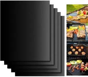 Dailyart Grill Mats for Outdoor Grill, Grill Mat Non Stick Set of 5 Dailyart Grill Mats for Outdoor Grill, Grill Mat Non Stick Set of 5