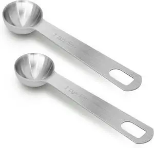 2 PCS 1 Teaspoon(5 mL | 5 cc | 1 Tsp | 1/3 Tablespoon) Stainless Steel Single Measuring Spoon, Easy to Use and Easy to Wash Metal Measuring Spoons Kitchen Gadgets for Cooking & Baking 2 PCS 1 Teaspoon(5 mL | 5 cc | 1 Tsp | 1/3 Tablespoon) Stainless Steel Single Measuring Spoon, Easy to Use and Easy to Wash Metal Measuring Spoons Kitchen Gadgets for Cooking & Baking