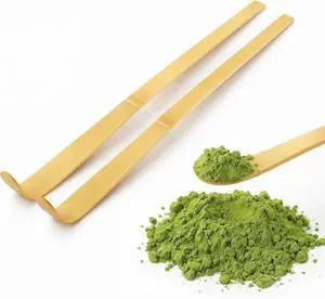 2PCS Bamboo Matcha Scoop Japanese Chashaku Hooked Green Tea Spoon, Durable Natural Matcha Spoon, Tea Leaf Sticks Tea Whisk Scooping Spoon, Traditional Tea Ceremony Scoop for Measure Green Tea Powder 2PCS Bamboo Matcha Scoop Japanese Chashaku Hooked Green Tea Spoon, Durable Natural Matcha Spoon, Tea Leaf Sticks Tea Whisk Scooping Spoon, Traditional Tea Ceremony Scoop for Measure Green Tea Powder