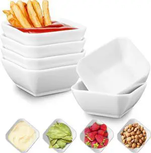 Mfacoy 6 Pack Soy Sauce Dishes, 3 oz Ceramic Dipping Bowls, Pinch Bowls, Small Dip Bowl Set, Sauce Dish Bowl, Mini Bowl for Side Dish, Ketchup, Soy, BBQ, Sushi, Party, Condiments Serving Bowl Set Mfacoy 6 Pack Soy Sauce Dishes, 3 oz Ceramic Dipping Bowls, Pinch Bowls, Small Dip Bowl Set, Sauce Dish Bowl, Mini Bowl for Side Dish, Ketchup, Soy, BBQ, Sushi, Party, Condiments Serving Bowl Set