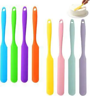 8 Pack Small Silicone Spatulas Bulk,Heat Resistant Kitchen Tools for Baking, Cake Icing, Resin Craft Long Handle Jar Scraper Ideal for Hard Wax Inclined Waxing Stick 8 Vibrant Colors 8 Pack Small Silicone Spatulas Bulk,Heat Resistant Kitchen Tools for Baking, Cake Icing, Resin Craft Long Handle Jar Scraper Ideal for Hard Wax Inclined Waxing Stick 8 Vibrant Colors