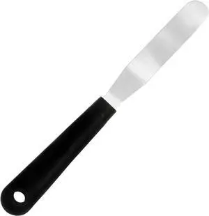 Fat Daddio's SPAT-4OS Stainless Steel Offset Spatula, 4 inch Fat Daddio's SPAT-4OS Stainless Steel Offset Spatula, 4 inch