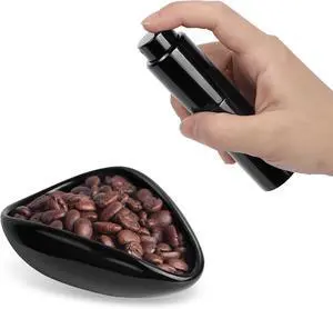 Ceramic Coffee Dosing Cup and 20 ML Spray Bottle Set - Static Reducing Espresso Accessories Kit for Home, Cafe | Professional Espresso Coffee Measuring Cups Tools (Black) Ceramic Coffee Dosing Cup and 20 ML Spray Bottle Set - Static Reducing Espresso Accessories Kit for Home, Cafe | Professional Espresso Coffee Measuring Cups Tools (Black)