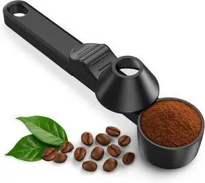 Coffee Scoop with Funnel for Ground Coffee & Protein Powder, 2 Tbsp Coffee Scoop with Funnel for Ground Coffee & Protein Powder, 2 Tbsp