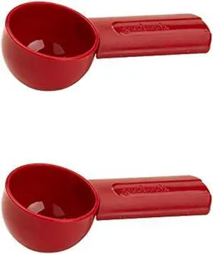 Pack of 2: Good Cook Coffee Scoops, 1/8 cup (2 tbsp) (2)2 Pack of 2: Good Cook Coffee Scoops, 1/8 cup (2 tbsp) (2)2