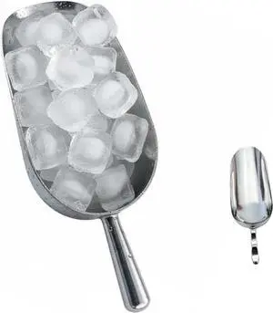 24oz Ice Cube Endurance Scoop, Cast Aluminum Shovel, Kitchen Utility Scoops With Finger Groove Handle, Ideal for Ice Cube, Coffee, Bean, Food, Candy, Flour, Popcorn Rust Free - Silver 24oz Ice Cube Endurance Scoop, Cast Aluminum Shovel, Kitchen Utility Scoops With Finger Groove Handle, Ideal for Ice Cube, Coffee, Bean, Food, Candy, Flour, Popcorn Rust Free - Silver