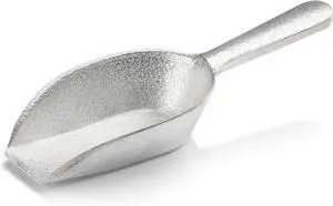 New Star Foodservice Cast Aluminum Flat Bottom Utility Scoop, 1oz, Extra Small Size, Silver, Hand Wash Only New Star Foodservice Cast Aluminum Flat Bottom Utility Scoop, 1oz, Extra Small Size, Silver, Hand Wash Only