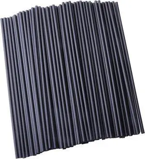 Sowaka 100 Pcs Plastic Straws Disposable Black Hot Drinking Coffee Stirrers for Chocolate Tea Cup Cocktail Party Supplies Favors Home Bar Water Cold Drink Accessories (7.87 inch/20 cm) Sowaka 100 Pcs Plastic Straws Disposable Black Hot Drinking Coffee Stirrers for Chocolate Tea Cup Cocktail Party Supplies Favors Home Bar Water Cold Drink Accessories (7.87 inch/20 cm)