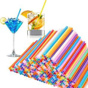 500 Pcs 5.11 Inch Cocktail Straws, Short Plastic Straws for Drinks, Colorful Disposable Coffee Stirrer Straws, Mini Bar Straws for Cocktails, Whiskey, Margarita, Party Cups and Lowball Glasses 500 Pcs 5.11 Inch Cocktail Straws, Short Plastic Straws for Drinks, Colorful Disposable Coffee Stirrer Straws, Mini Bar Straws for Cocktails, Whiskey, Margarita, Party Cups and Lowball Glasses
