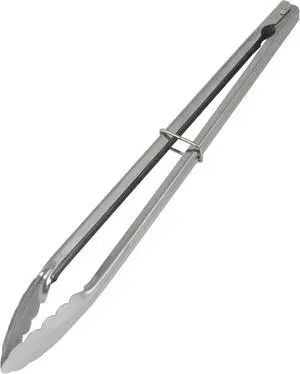 Chef Craft Classic Clam Shell Tongs, 16 inch, Stainless Steel Chef Craft Classic Clam Shell Tongs, 16 inch, Stainless Steel