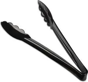 Carlisle FoodService Products 470903 Carly Salad Tong, 9" Utility Tong, Black, 1 Pack Carlisle FoodService Products 470903 Carly Salad Tong, 9" Utility Tong, Black, 1 Pack