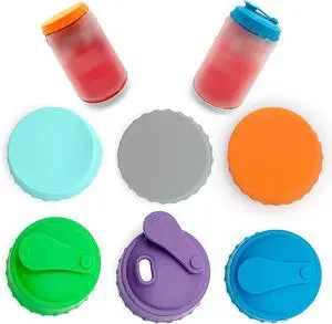6 PCS Silicone Soda Can Lids, Reusable Can Covers in 6 Colors 3 with Straw Openings & 3 Fully Sealed Leakproof BPA-Free Can Tops for Beer, Soda, Juice, 2.13 Inch Standard Cans 6 PCS Silicone Soda Can Lids, Reusable Can Covers in 6 Colors 3 with Straw Openings & 3 Fully Sealed Leakproof BPA-Free Can Tops for Beer, Soda, Juice, 2.13 Inch Standard Cans