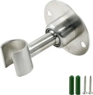 Shower Head Holder, Stainless Steel, Silver Shower Head Holder, Stainless Steel, Silver