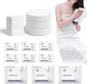 9 Pack Disposable Compressed Bath Towels Set for Travel Portable Washcloths 9 Pack Disposable Compressed Bath Towels Set for Travel Portable Washcloths