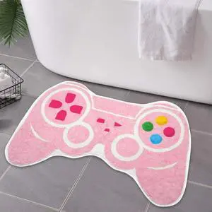 Gaming Bath Mat, Gamer Bath Rugs Non-Slip Absorbent PlayStation Rug Video Game Rug for Bathroom Floor Tub Kids Bathroom Rugs Gaming Bath Mat, Gamer Bath Rugs Non-Slip Absorbent PlayStation Rug Video Game Rug for Bathroom Floor Tub Kids Bathroom Rugs