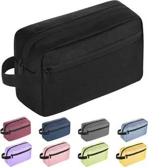 Icramsy Travel Toiletry bag Toiletry bag for women men Hanging Cosmetic bag Travel accessories for Women Men (Black) Icramsy Travel Toiletry bag Toiletry bag for women men Hanging Cosmetic bag Travel accessories for Women Men (Black)