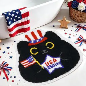 Black Cat Bath Rugs for Bathroom Black Cat Bath Rugs for Bathroom