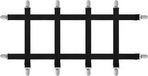 6pcs Hidden Strap Tablecloth Clips, Tablecloth Secure Straps Under Table Cloth Clips Bed Sheet Clips Elastic Strap Clip for Securing Tablecloth Picnic Tables Sofa Bed (Black) 6pcs Hidden Strap Tablecloth Clips, Tablecloth Secure Straps Under Table Cloth Clips Bed Sheet Clips Elastic Strap Clip for Securing Tablecloth Picnic Tables Sofa Bed (Black)