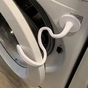 Front Load Washer Door Prop and Stopper - Magnetic Washing Machine Door Holder with 2.6-Inch Magnet Base, Removable Washer Door Stopper Keep Washer Door Open to Prevent Odors (White) Front Load Washer Door Prop and Stopper - Magnetic Washing Machine Door Holder with 2.6-Inch Magnet Base, Removable Washer Door Stopper Keep Washer Door Open to Prevent Odors (White)