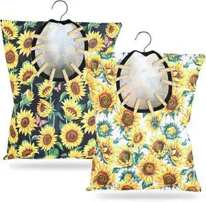 2 Pcs Sunflower Clothes Pin Bag Clothespin Bag Holder Clothespin Holder 15 X 11 Inch Clothes Pin Hanging Bag Clothespin Bag for Clothesline Outdoor Outside Wardrobe and Laundry Room 2 Pcs Sunflower Clothes Pin Bag Clothespin Bag Holder Clothespin Holder 15 X 11 Inch Clothes Pin Hanging Bag Clothespin Bag for Clothesline Outdoor Outside Wardrobe and Laundry Room