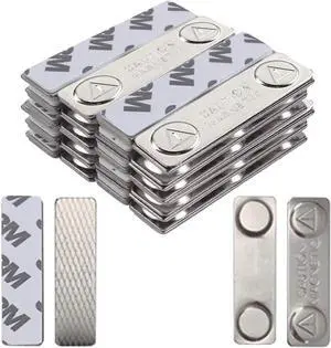 12-Pairs Magnetic Poster Hanger Strips Heavy Duty Removable Adhesive, Damage-Free Wall Hooks for Frames, Pictures, Home Decor No Nails, No Residue 12-Pairs Magnetic Poster Hanger Strips Heavy Duty Removable Adhesive, Damage-Free Wall Hooks for Frames, Pictures, Home Decor No Nails, No Residue