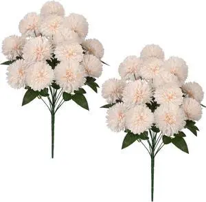 36 Heads Artificial Flower Bouquet Silk Chrysanthemum Flowers Indoor 36 Heads Artificial Flower Bouquet Silk Chrysanthemum Flowers Indoor