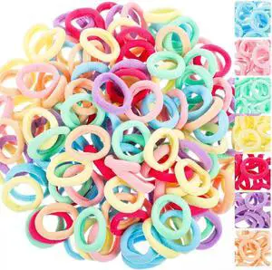 150 Pack Soft Seamless Hair Bands and Ponytail Holders - Elastic No Damage Hair Accessories for Girls and Toddlers 150 Pack Soft Seamless Hair Bands and Ponytail Holders - Elastic No Damage Hair Accessories for Girls and Toddlers