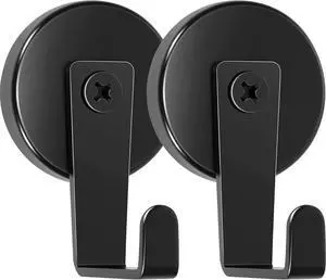 Neosmuk Magnetic Hooks Steel Tube Design for Cruise,1.42", Black, 2 Pack Neosmuk Magnetic Hooks Steel Tube Design for Cruise,1.42", Black, 2 Pack